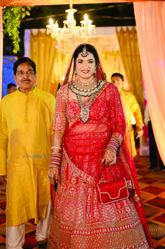 Dr. Soumita Tripathy on her wedding day